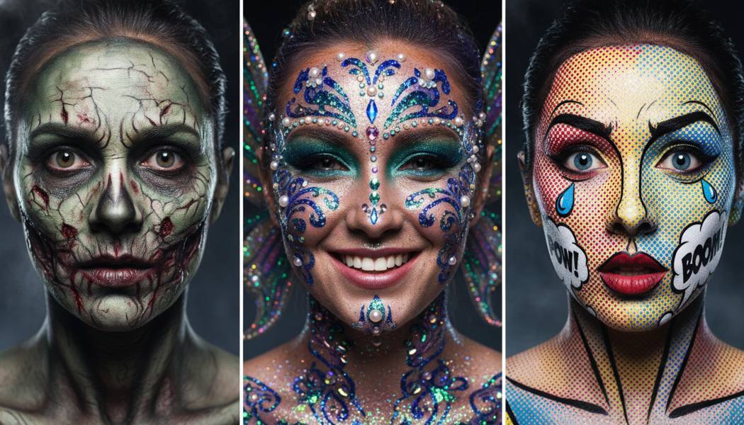 Dịch Vụ Vẽ Mặt Halloween Tại Tây Ninh. Ảnh 2